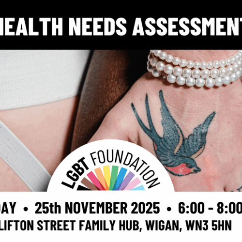 Wigan Sexual Health Needs Assessment, November 25th 2025 6pm - 8pm